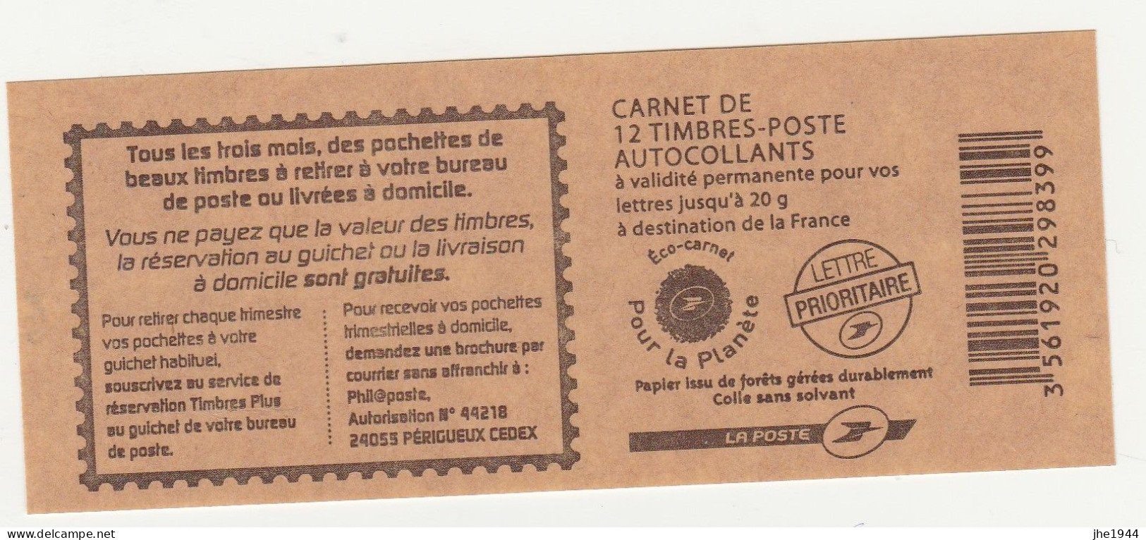 France Carnet N° 4197-C11 ** Tous Les Trois Mois..., Neuf - Other & Unclassified