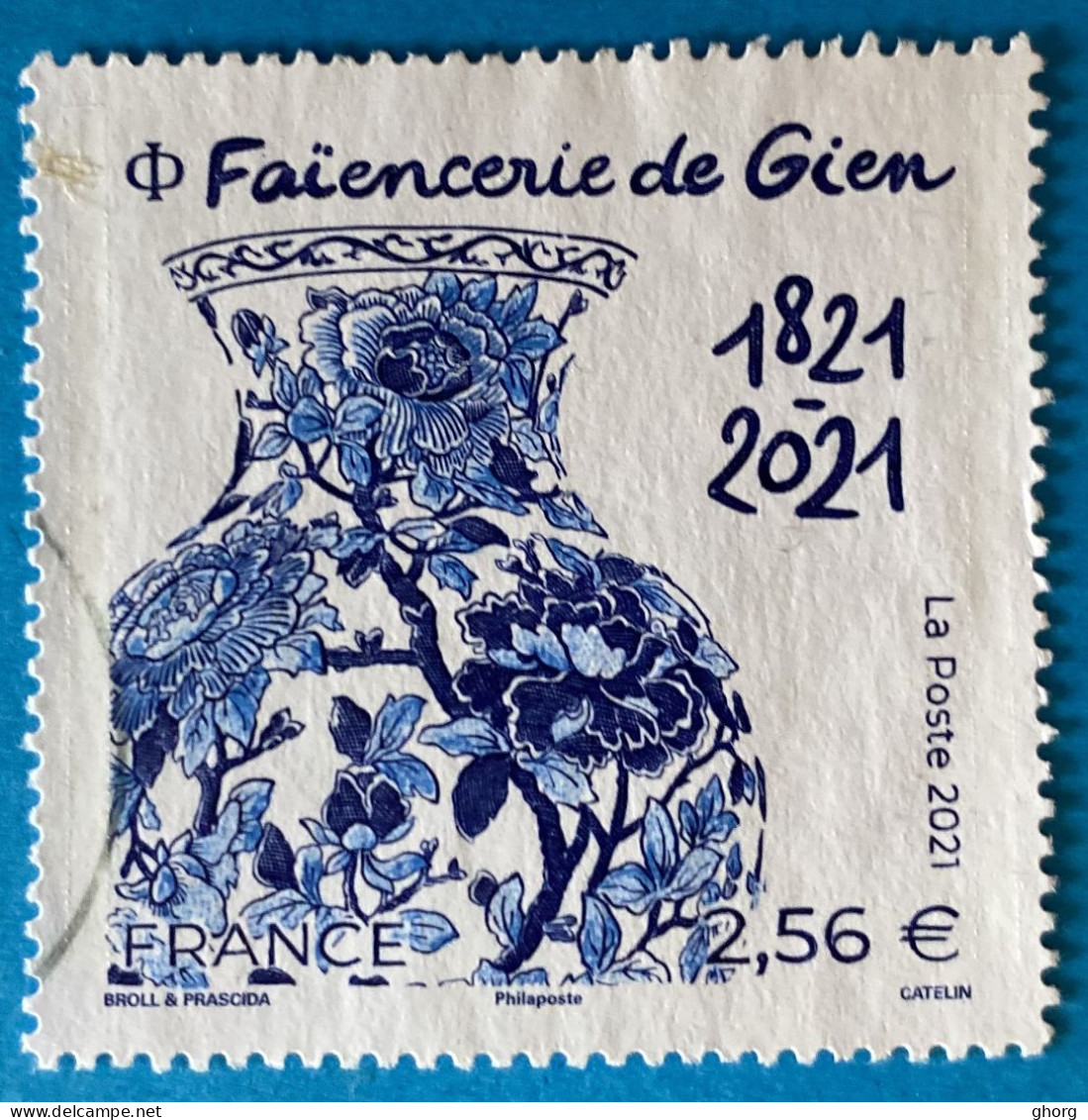 France 2021  : Bicentenaire De La Faiencerie De Gien N° 5508 - Used Stamps