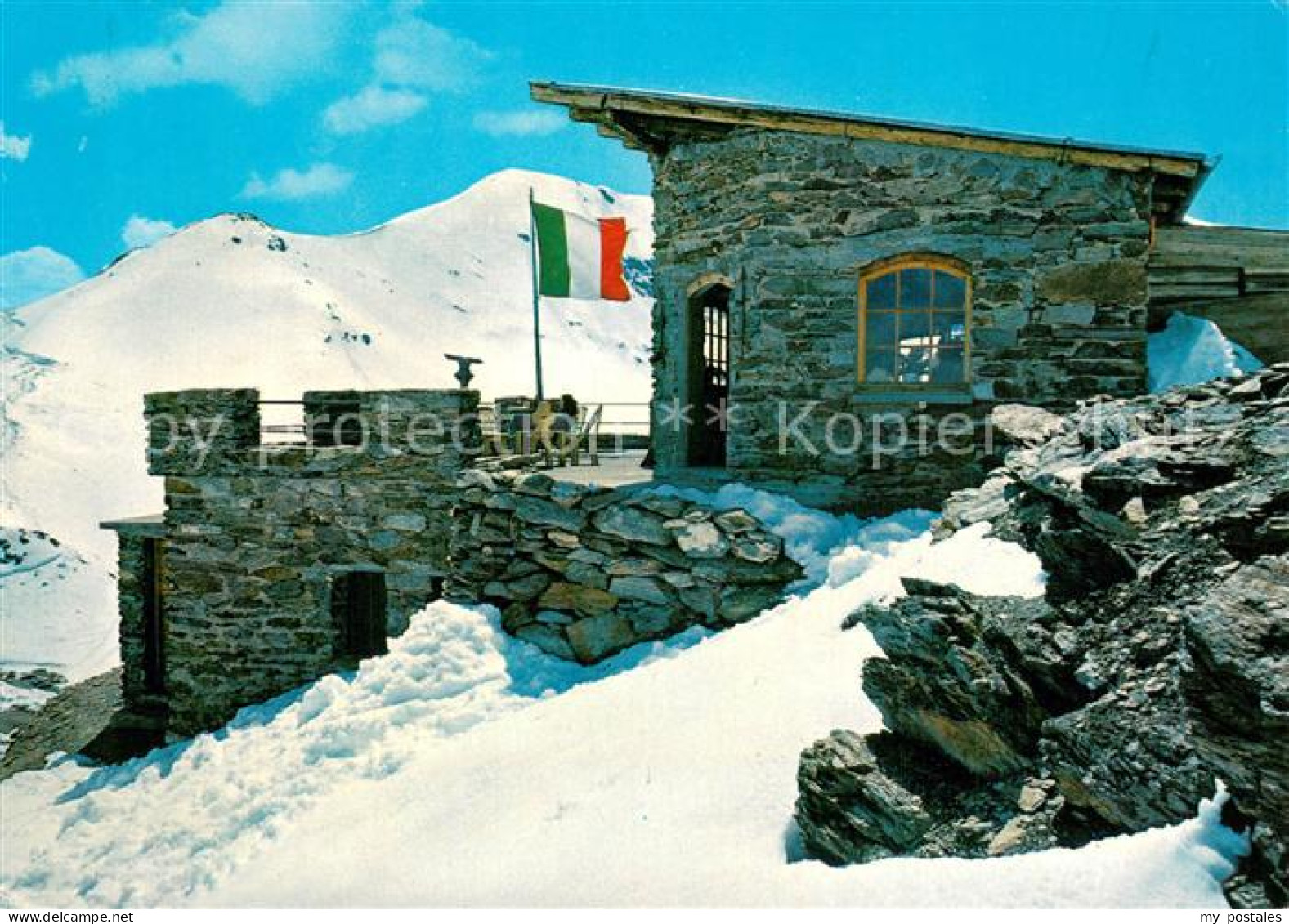 73748093 Passo Stelvio Rifugio Pizzo Garibaldi Passo Stelvio - Altri & Non Classificati