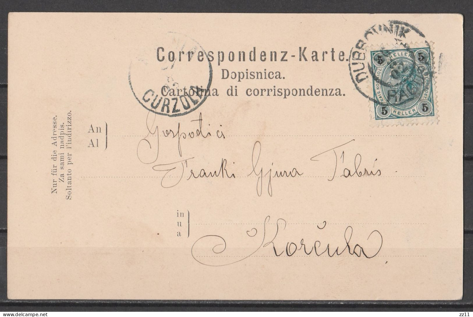 Dubrovnik 1902 - Croatie