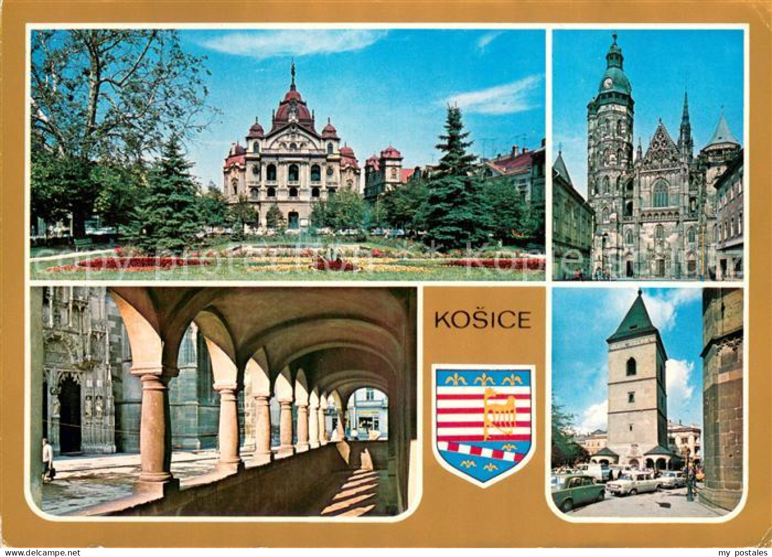 73748080 Kosice Kassa Kaschau Slovakia Statne Divadlo Goticky Dom Arkady Urbanov - Slovaquie