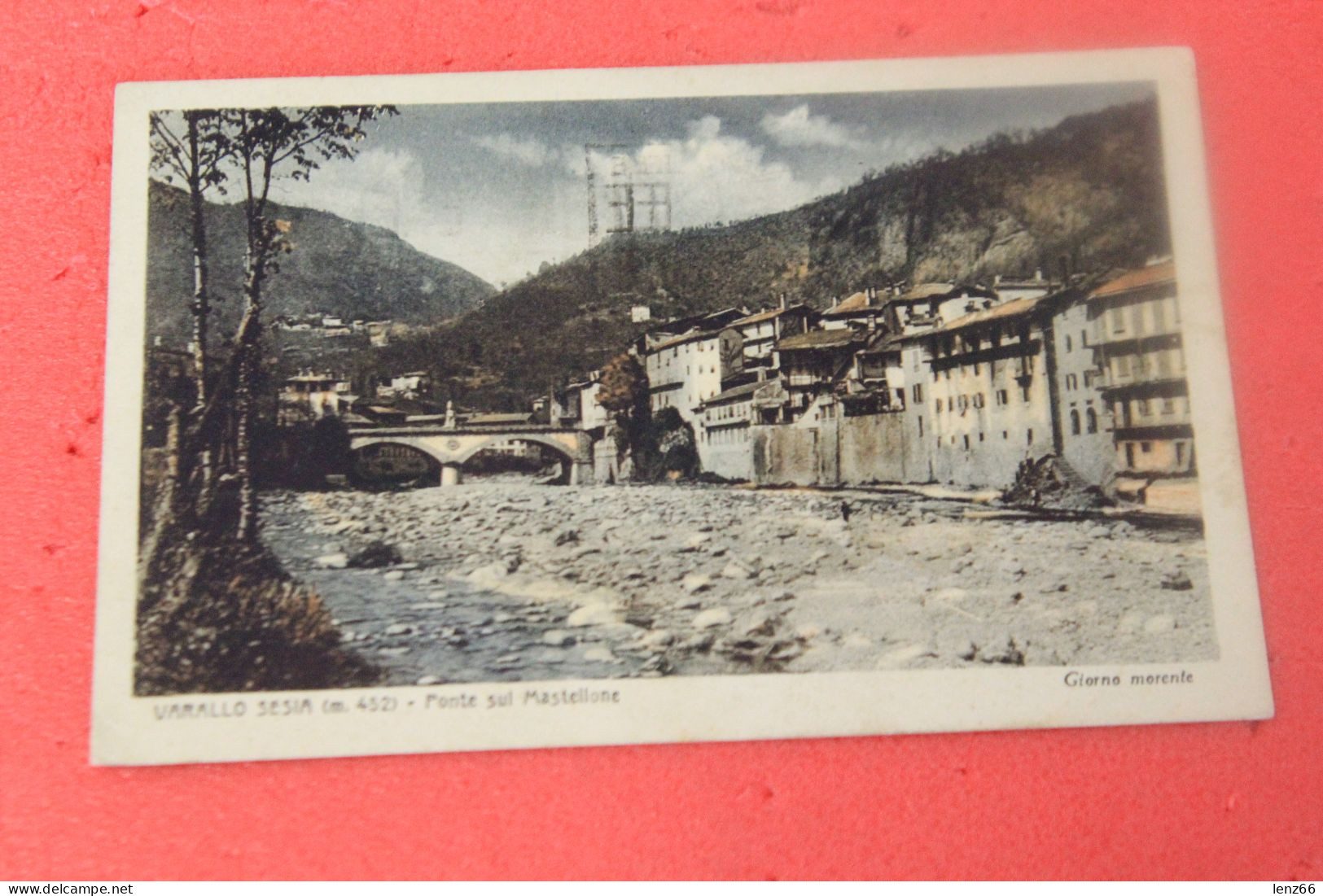 Vercelli Varallo Sesia Il Ponte Mastellone 1927 Ed. Dolci - Vercelli