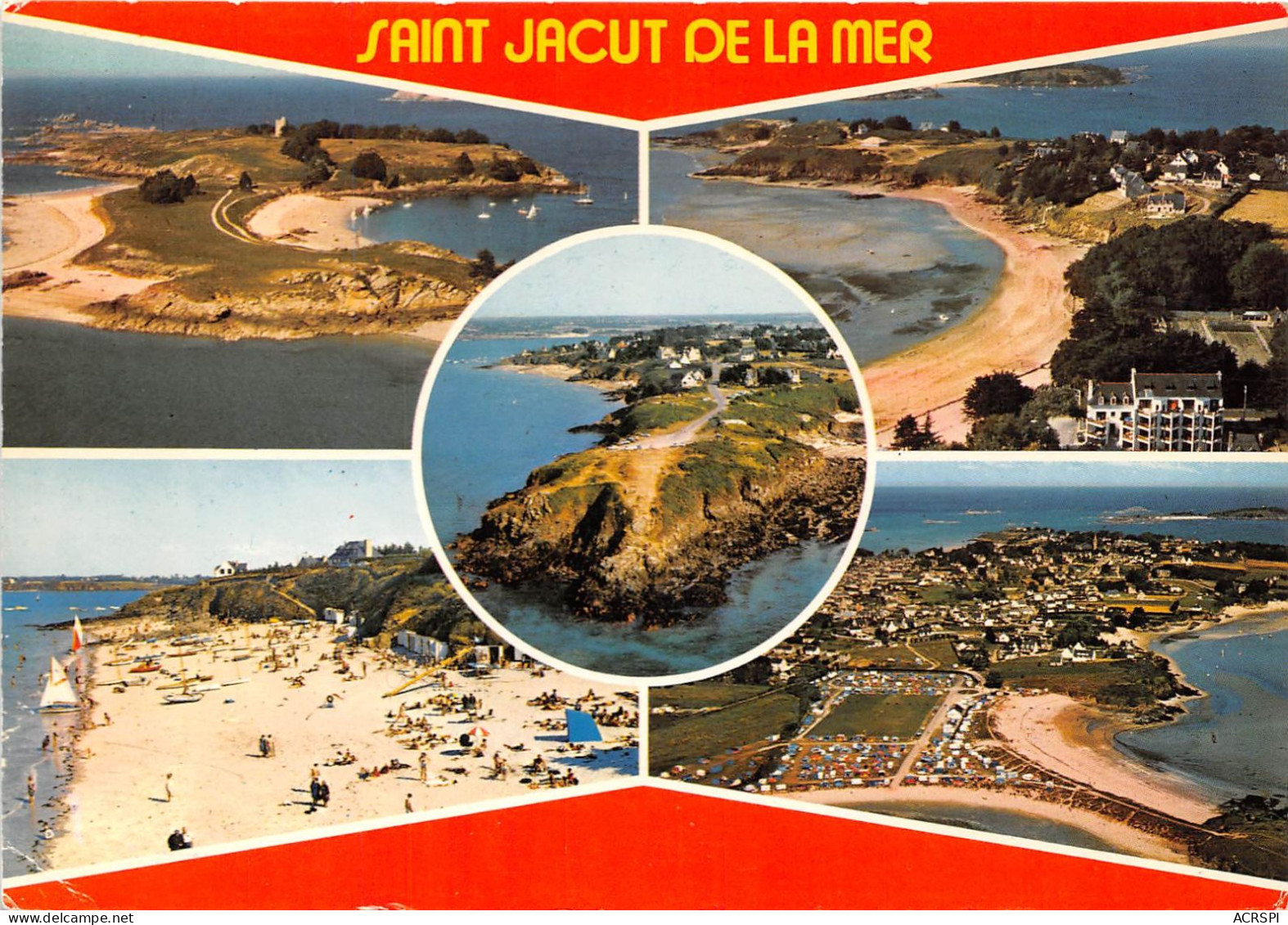 SAINT JACUT DE LA MER Les Plages Et La Pointe Du Chevet 22(scan Recto-verso) MA2011 - Saint-Jacut-de-la-Mer