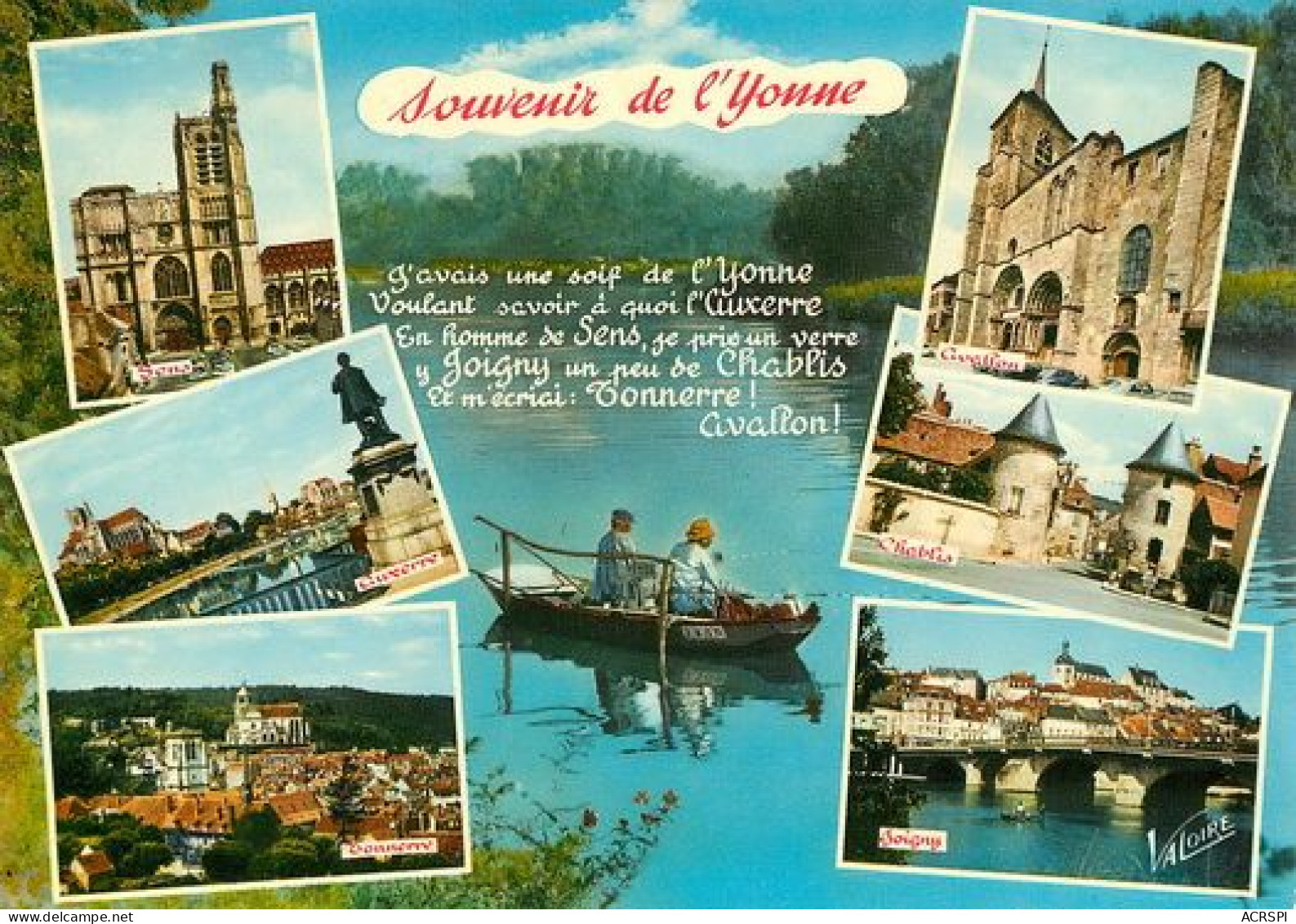 SOUVENIR DE L'YONNE  26  (scan Recto-verso)MA2010Ter - Sens