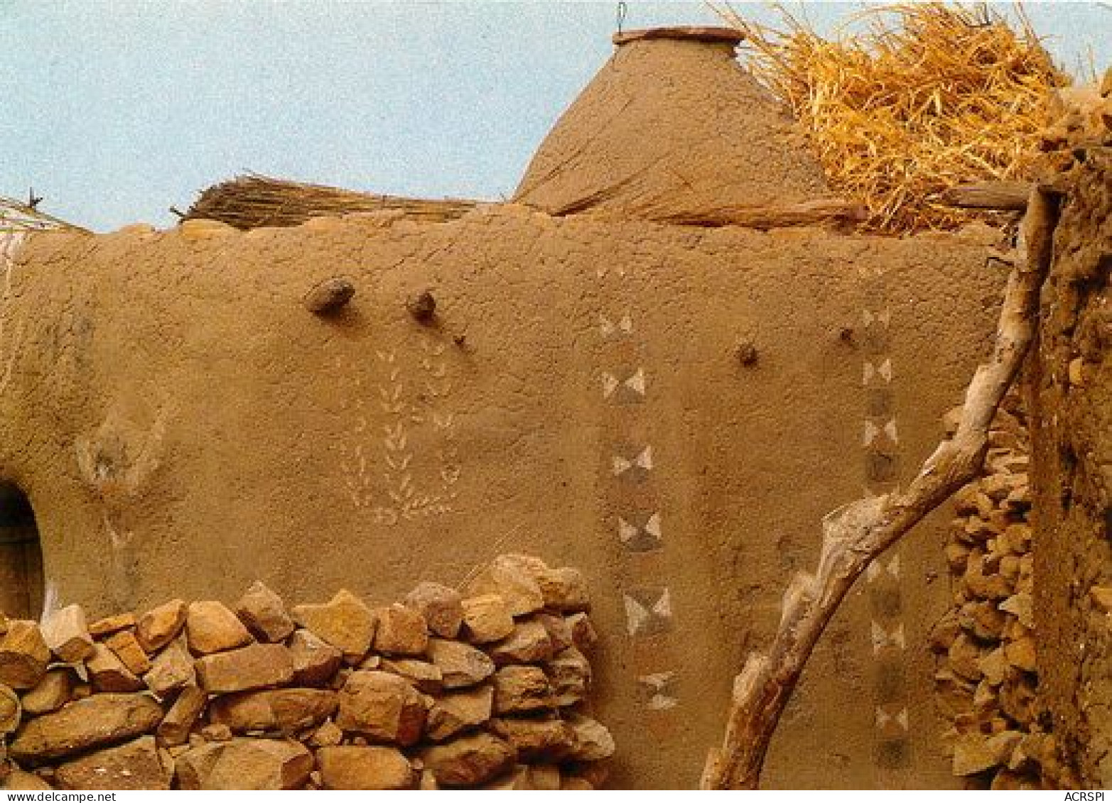 MALI Ex SOUDAN Français  BANDIAGARA Les Falaises  Frauenhaus  2    (scan Recto-verso)MA2008Ter - Malí