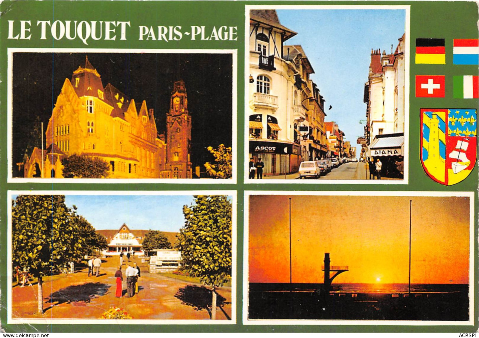 LE TOUQUET PARIS PLAGE 9(scan Recto-verso) MA2008 - Le Touquet