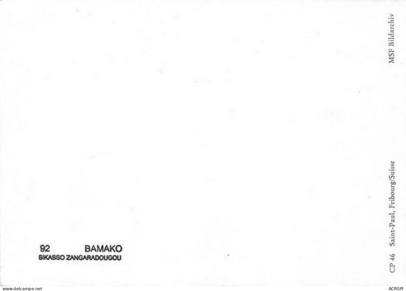 MALI Ancien Soudan  BAMAKO Sikasso  Zangaradougou Le Livre  18   (scan Recto-verso)MA2007Ter - Mali