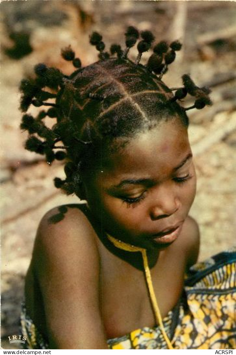 MALI Ancien Soudan Francais  Coiffure Africaine  Little Girl  26   (scan Recto-verso)MA2007Ter - Mali