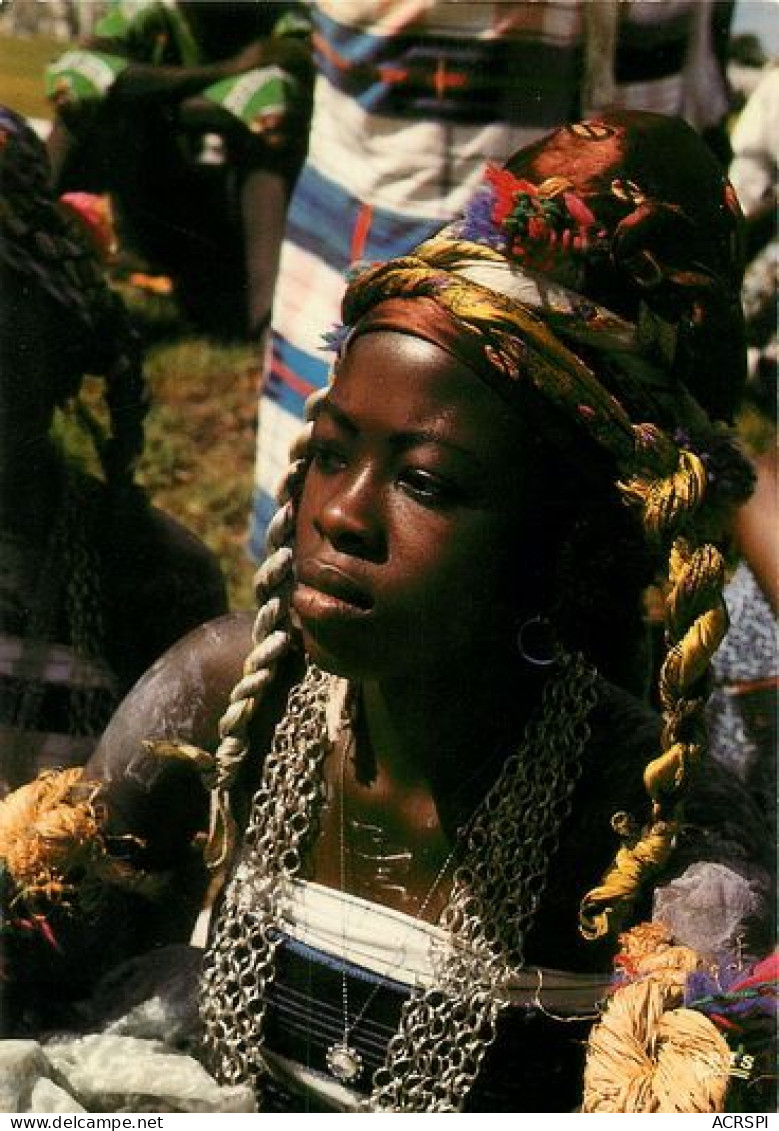 MALI Ancien Soudan Francais  Coiffure Africaine   Jeune Danseuse  27   (scan Recto-verso)MA2007Ter - Malí