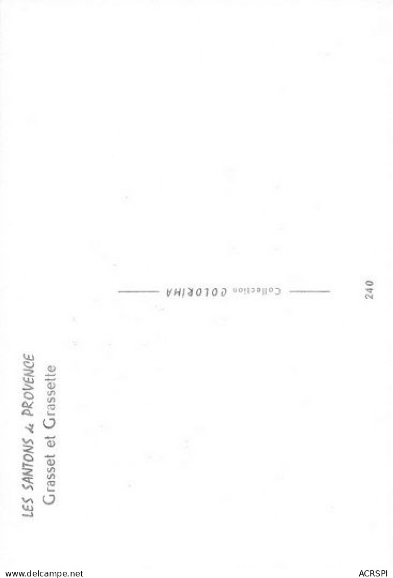 SANTON DE PROVENCE   Grasset Et Grassette  ILLUSTRATION DE J. SUAIN   24 (scan Recto-verso)MA2006Ter - Other & Unclassified