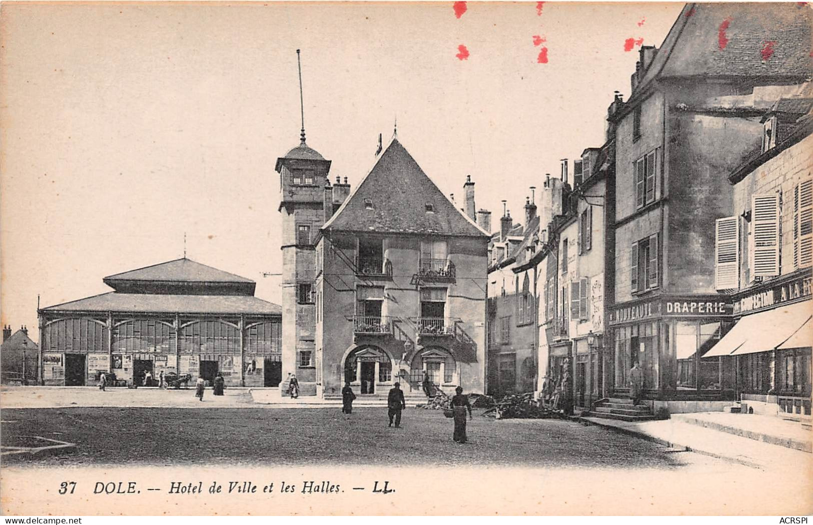 DOLE Hotel De Ville Et Les Halles  1(scan Recto-verso) MA2006 - Dole