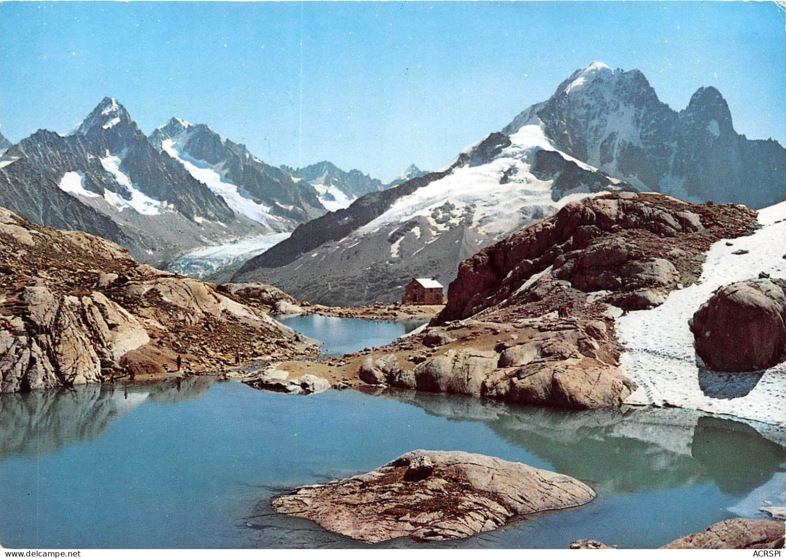 CHAMONIX Mont Blanc Lac Blanc Et Le Chardonnet 19(scan Recto-verso) MA2000 - Chamonix-Mont-Blanc