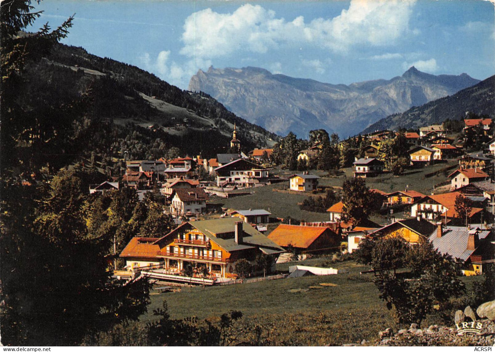 CONTAMINE MONTJOIE Les Loyers La Station Et Les Aiguilles De Warens 15(scan Recto-verso) MA2000 - Contamine-sur-Arve