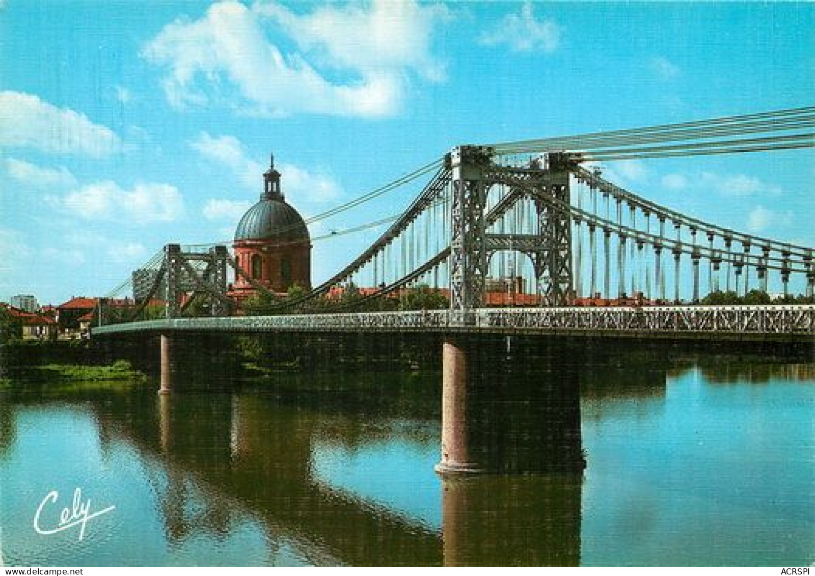 TOULOUSE  Le Pont Suspendu  5   (scan Recto-verso)MA2025Ter - Toulouse