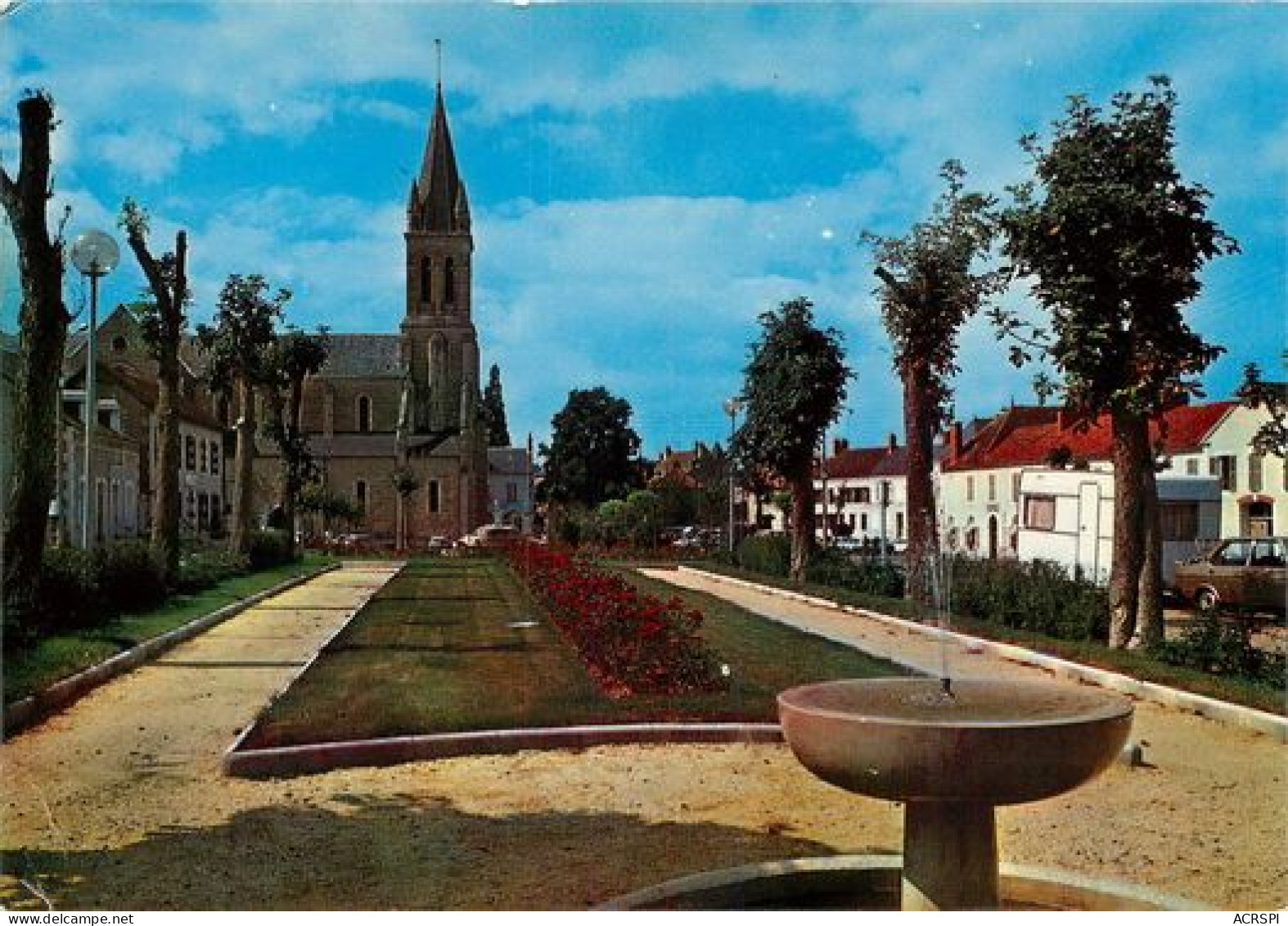 SANCOINS  Les Jardins De L'eglise 53   (scan Recto-verso)MA2025Bis - Sancoins