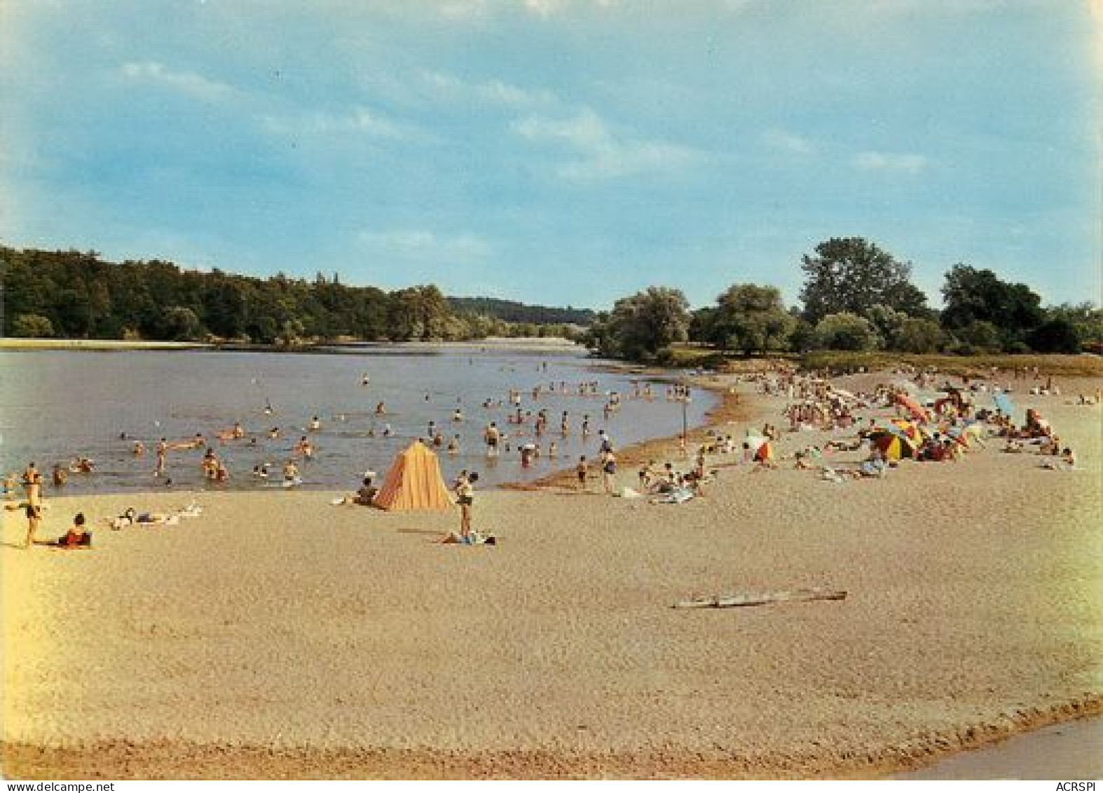 Plage De Saint SATUR Saint THIBAULT  Sancerres  55   (scan Recto-verso)MA2025Bis - Sancerre