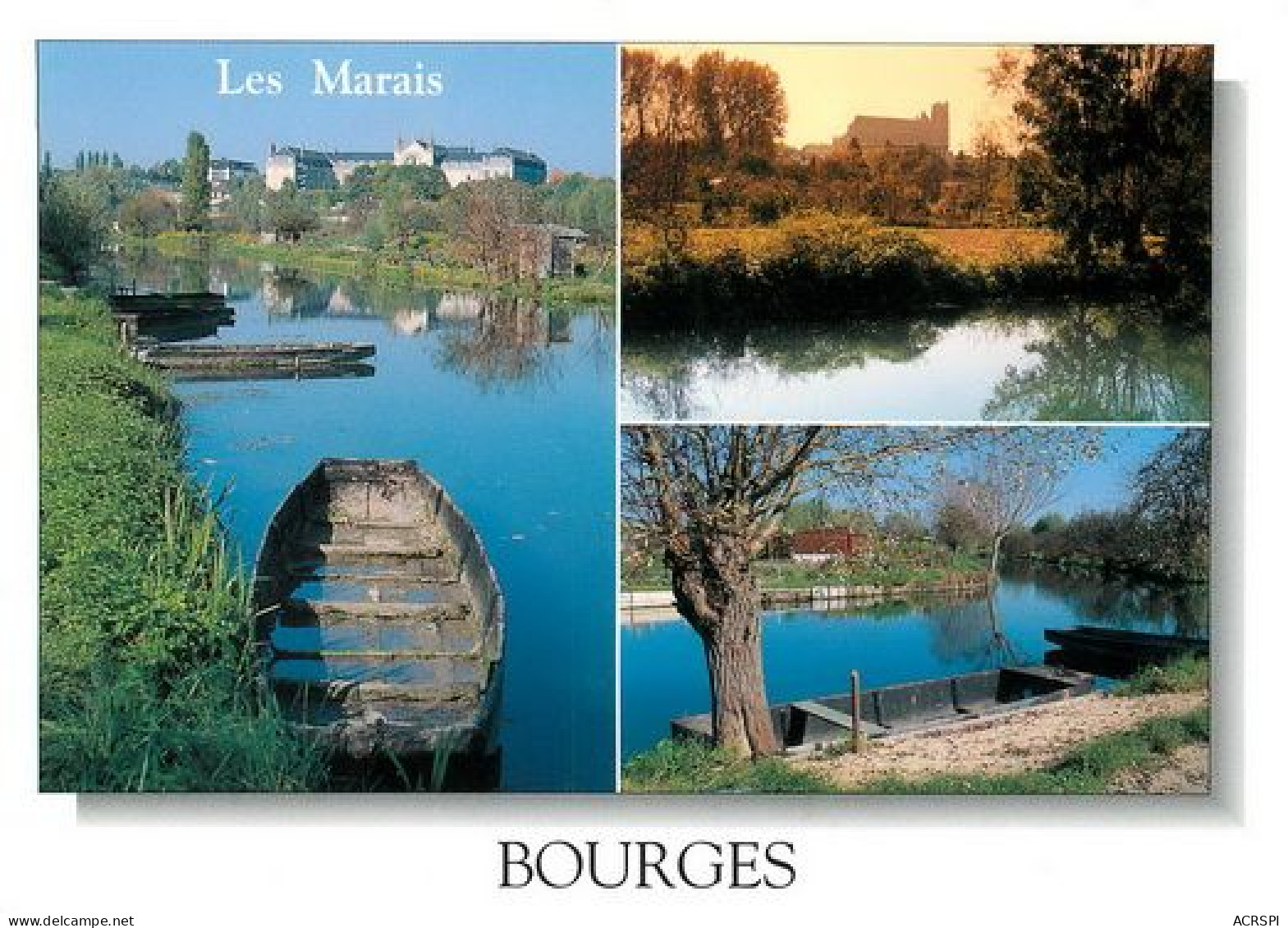 BOURGES   Les Marais   3   (scan Recto-verso)MA2025Bis - Bourges