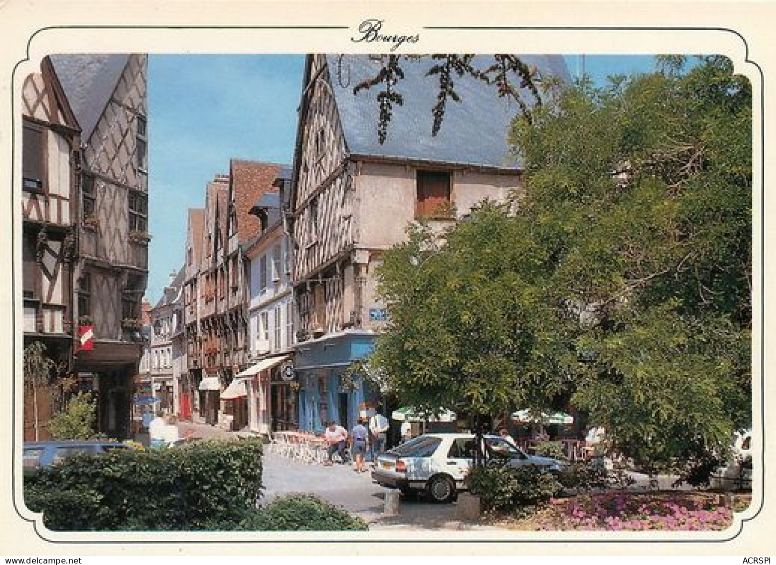 BOURGES  Place Gordaine   1   (scan Recto-verso)MA2025Bis - Bourges