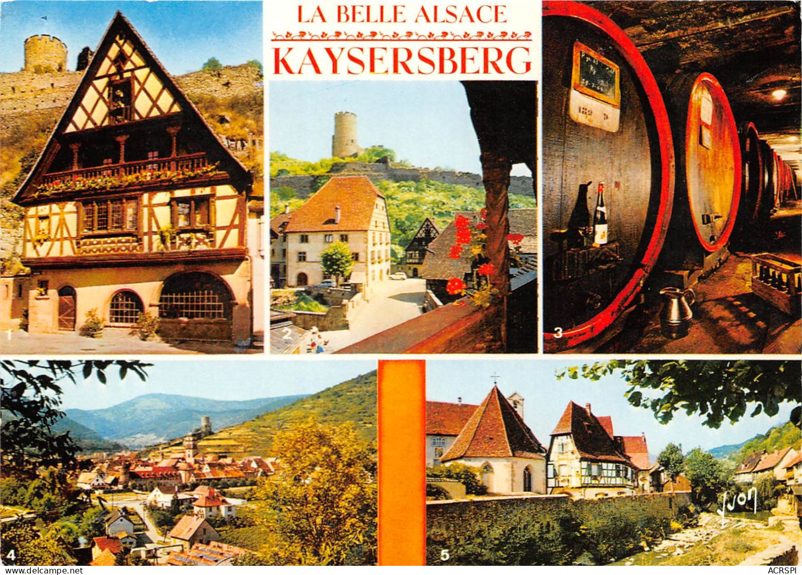 KAYSERSBERG Le Musee Et Le Donjon Pont Fortifie Le Musee Et Le Donjon 16(scan Recto-verso) MA2025 - Kaysersberg