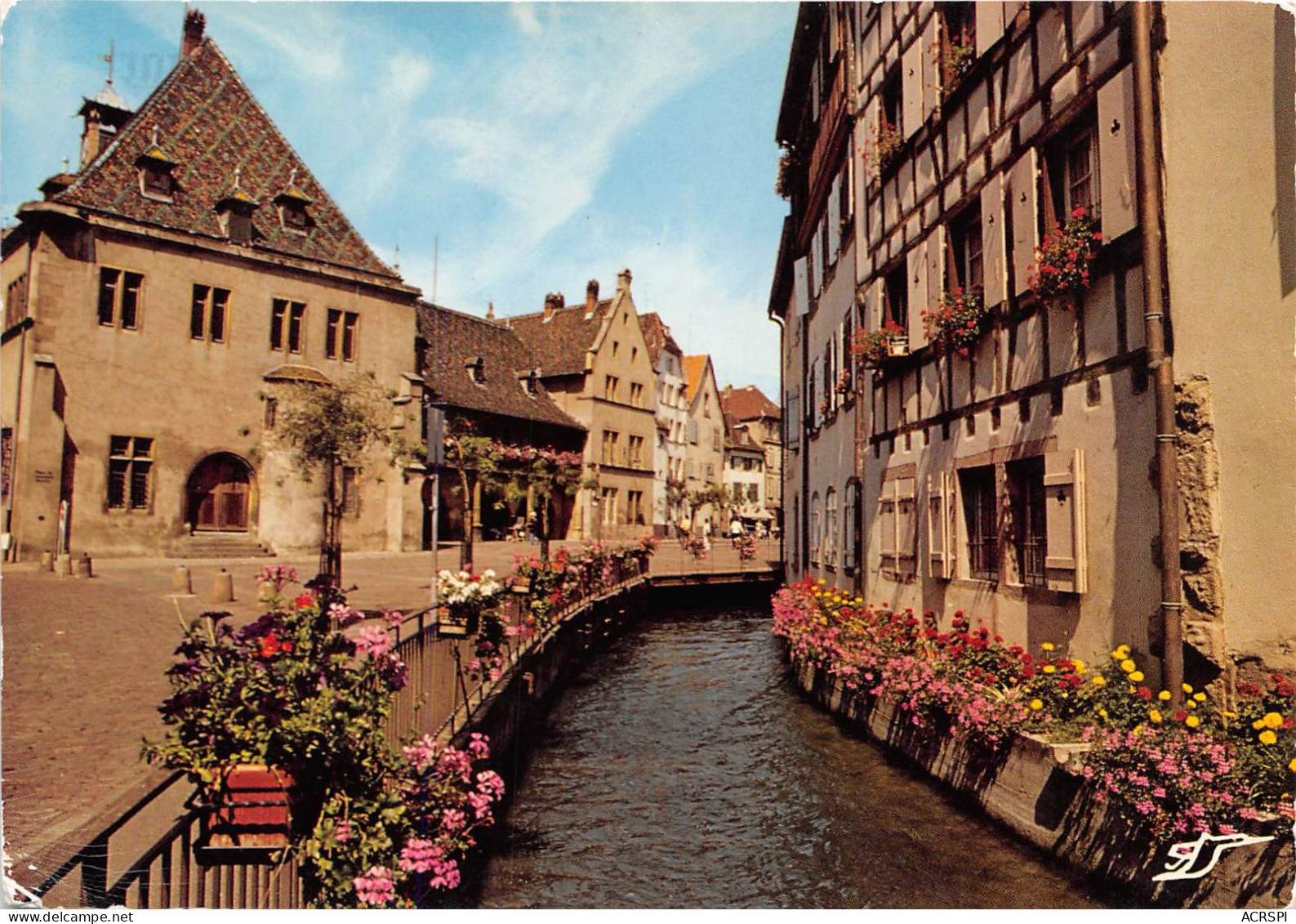 COLMAR Le Quartier Des Tanneurs Au Fond L Ancienne Douane 19(scan Recto-verso) MA2025 - Colmar