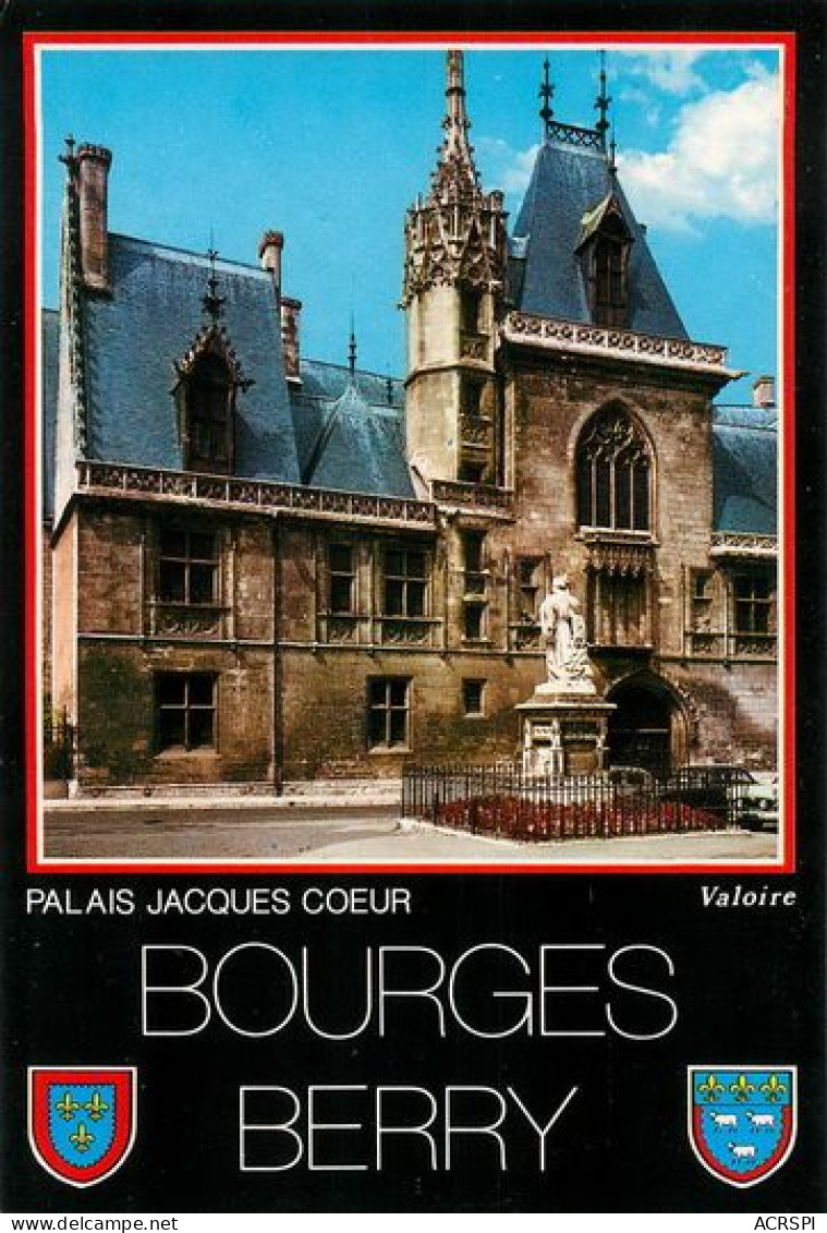 BOURGES   Le Palais Jacques Cœur  4   (scan Recto-verso)MA2025Bis - Bourges