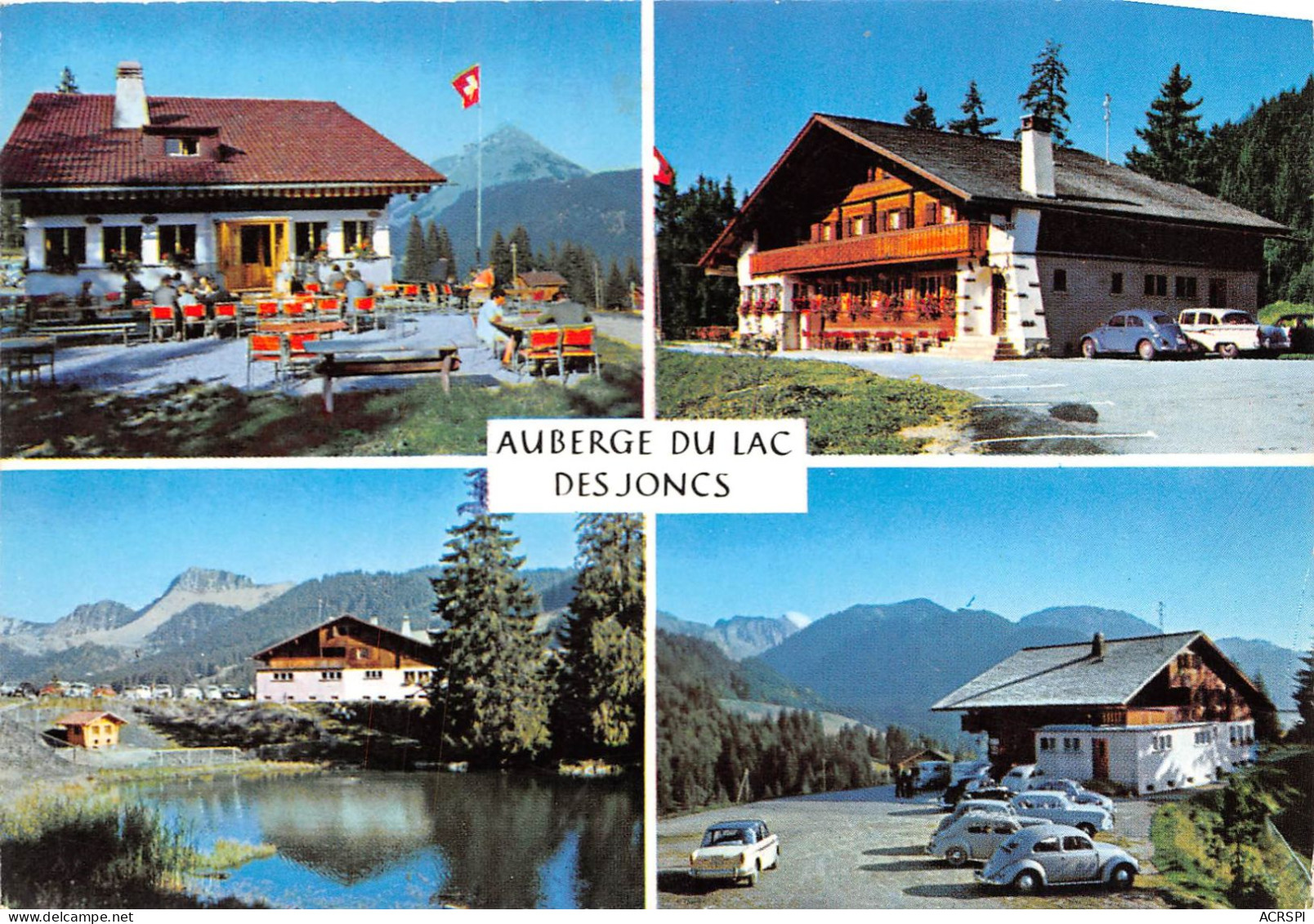 Auberge Du Lac Des Joncs Sur Chatel St Denis 17(scan Recto-verso) MA2024 - Châtel