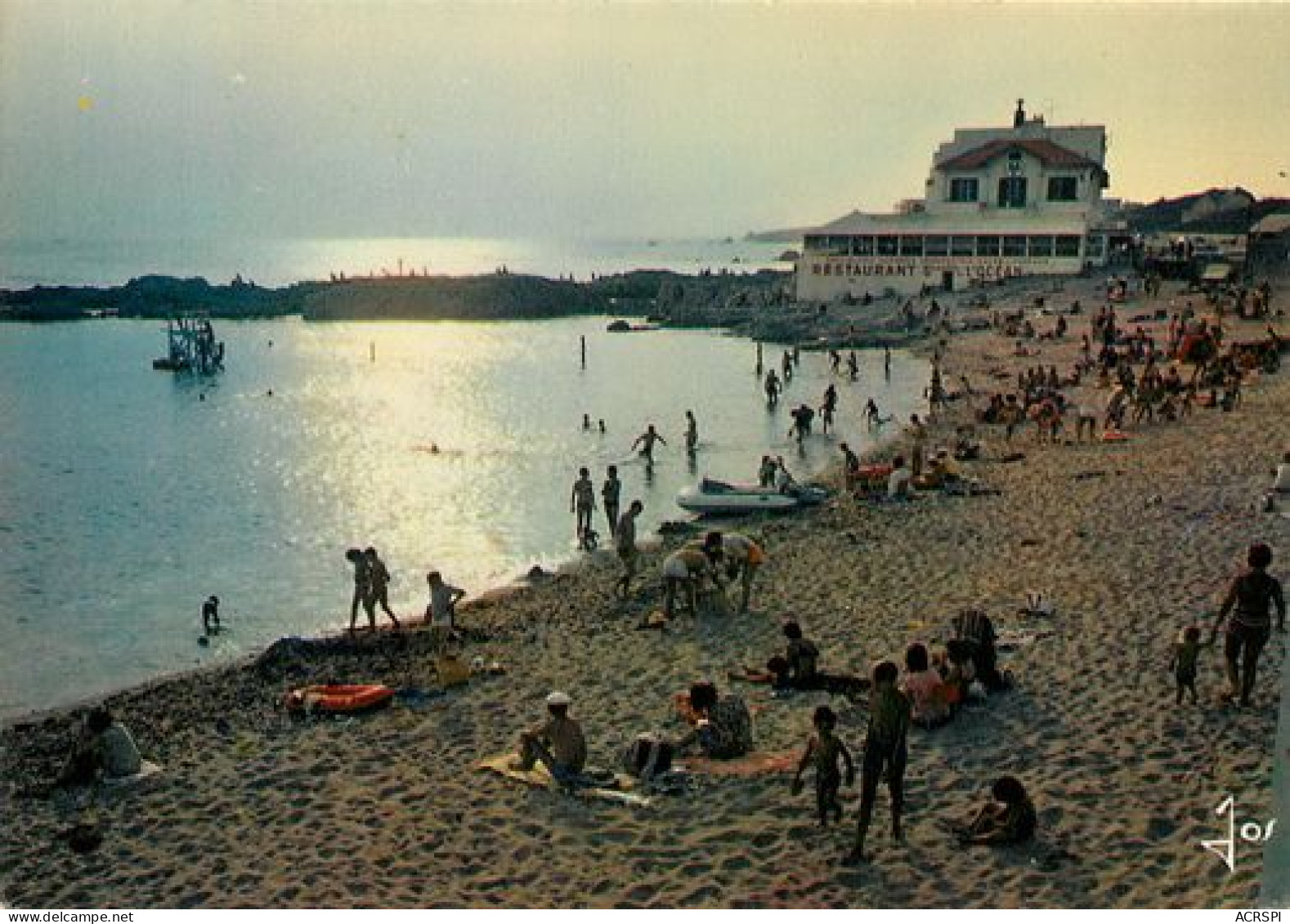 LE CROISIC  Plage De Port Lin Restaurant De L'Océan  17   (scan Recto-verso)MA2023Ter - Le Croisic