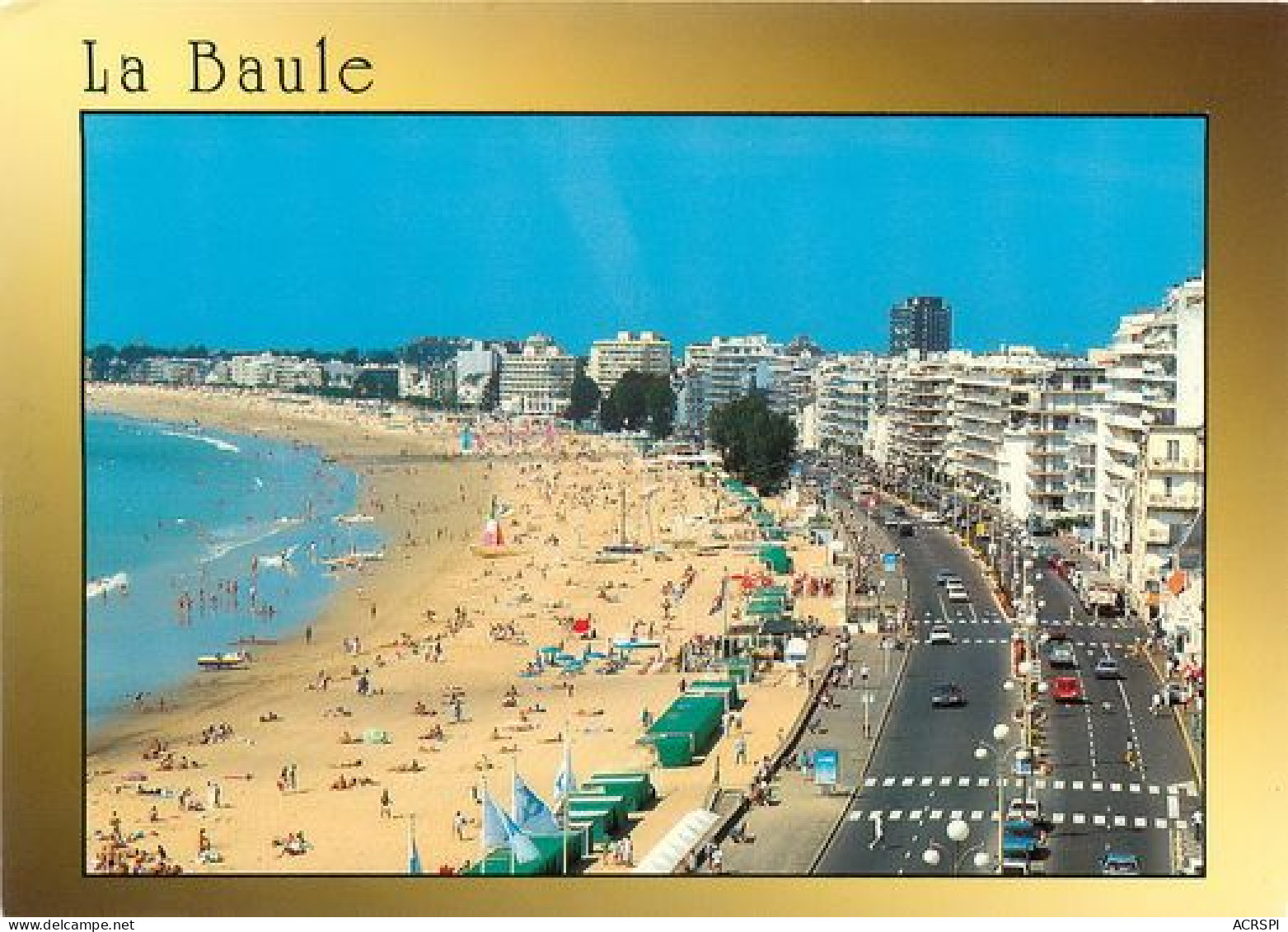 LA BAULE Escoublac  La Plage   4   (scan Recto-verso)MA2023Ter - La Baule-Escoublac