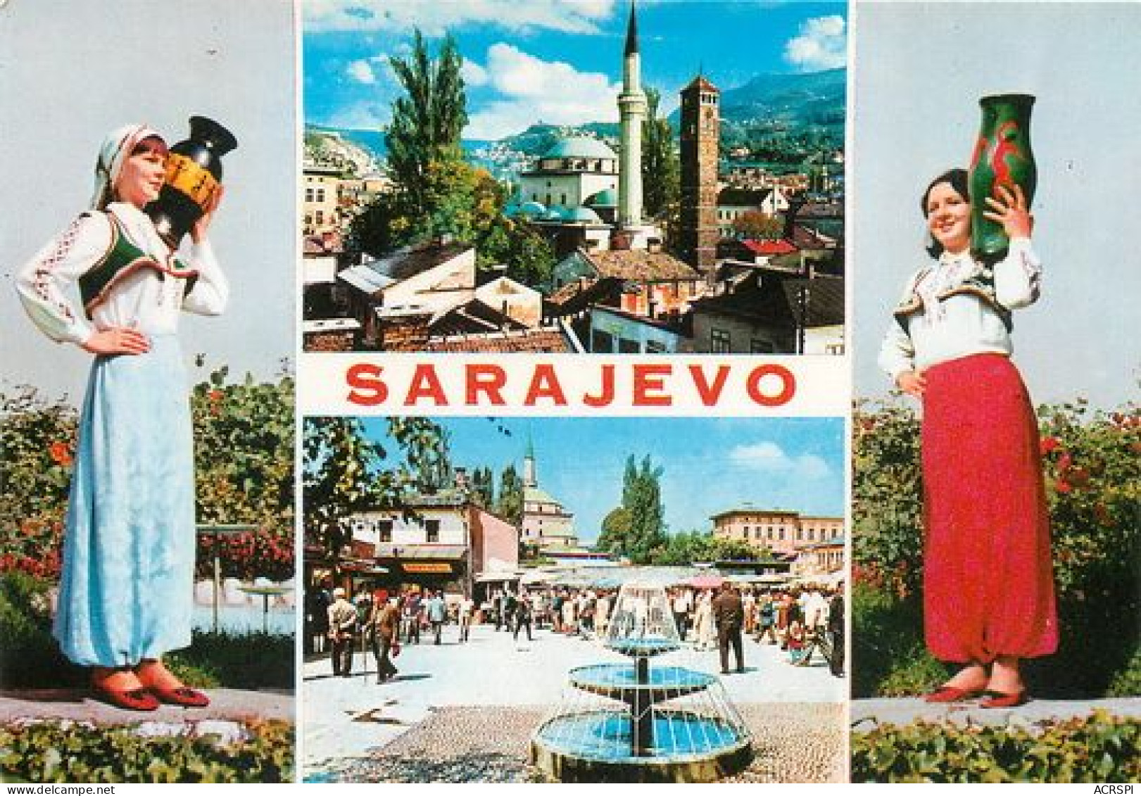 Bosnie-Herzégovine  SARAJEVO Turistkomerc ZAGREB   25   (scan Recto-verso)MA2023Bis - Bosnië En Herzegovina