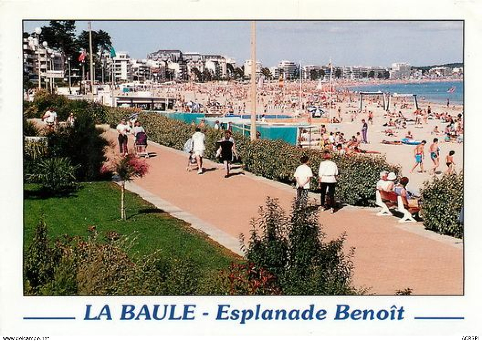 LA BAULE Escoublac  Esplanade Benoit   3   (scan Recto-verso)MA2023Ter - La Baule-Escoublac