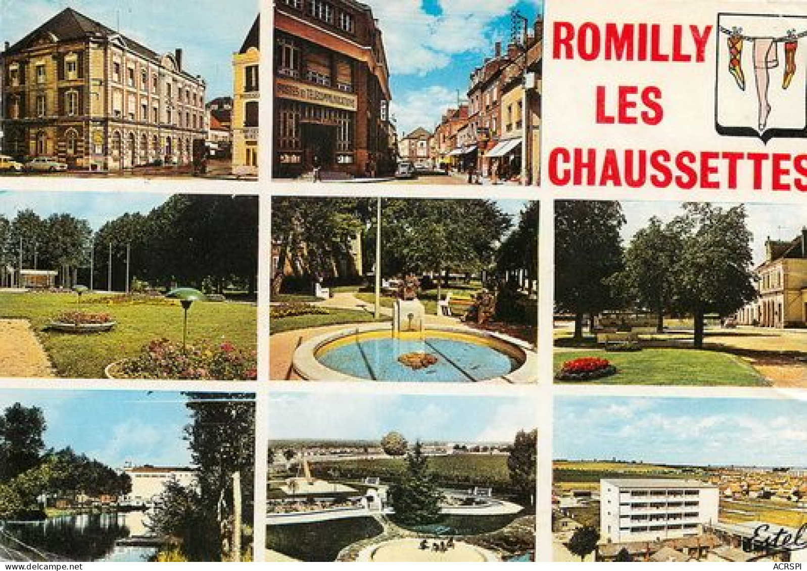 ROMILLY Sur Seine Les Chaussettes  8   (scan Recto-verso)MA2023Bis - Romilly-sur-Seine