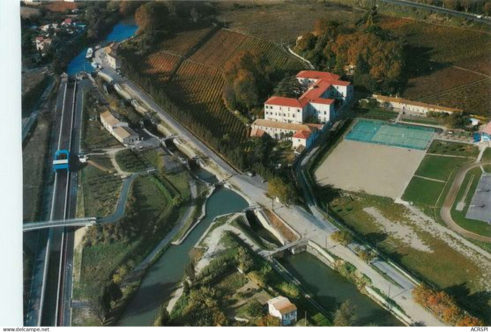 BEZIERS  FONSERANES  Vue Aerienne  13   (scan Recto-verso)MA2023Bis - Beziers