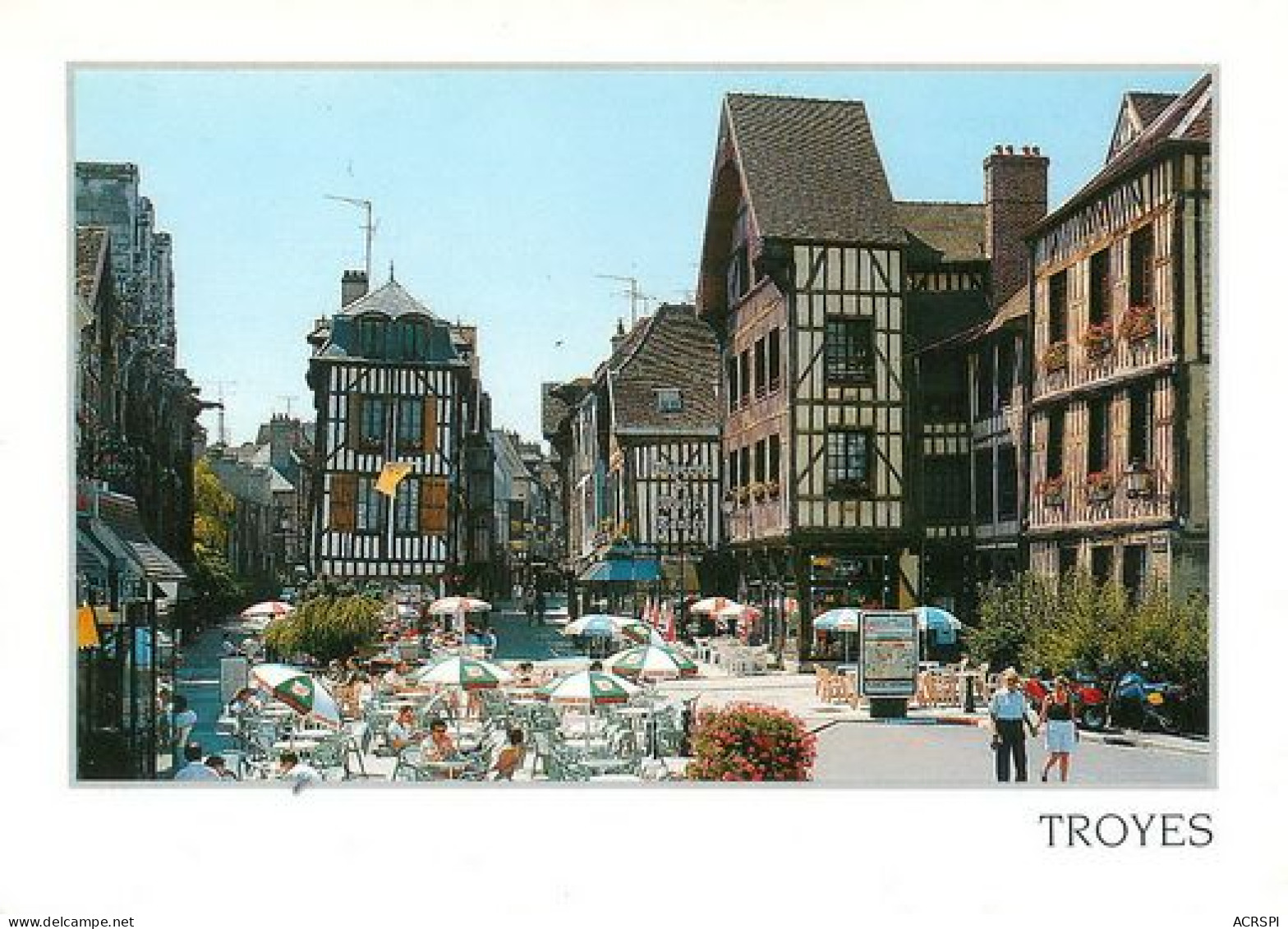 TROYES   Place Israel Taverne De Maitre Kanter  5   (scan Recto-verso)MA2023Bis - Troyes