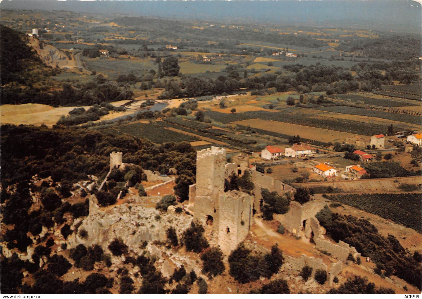 ANDUZE Porte Des Cevennes Les Ruines Du Chateau De Tornac 17(scan Recto-verso) MA2023 - Anduze