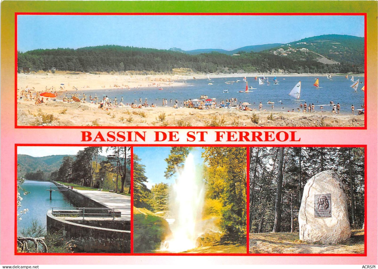 SAINT FERREOL Bassin D Une Superficie De 67 Ha 21(scan Recto-verso) MA2023 - Saint Ferreol