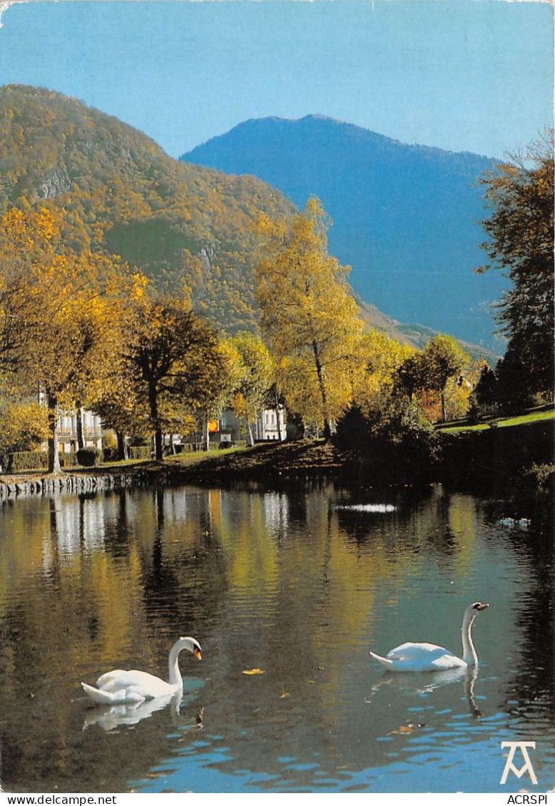 BAGNERES DE LUCHON Parc De L Etablissement Thermal Le Lac Et  Le Tud Du Plan De La Serre 27(scan Recto-verso) MA2023 - Luchon