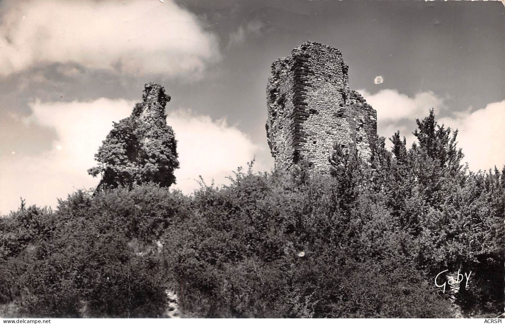 SAINT CALAIS Les Ruines Du Chateau 28(scan Recto-verso) MA2022 - Saint Calais