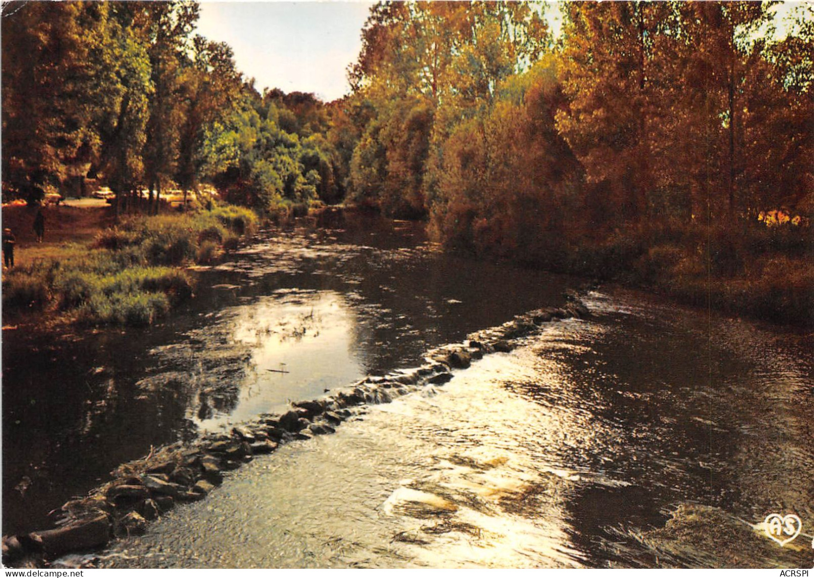 SAINT LEONARD DES BOIS Contre Jour Sur Le Barrage Et Sur La Sarthe 24(scan Recto-verso) MA2022 - Saint Leonard Des Bois