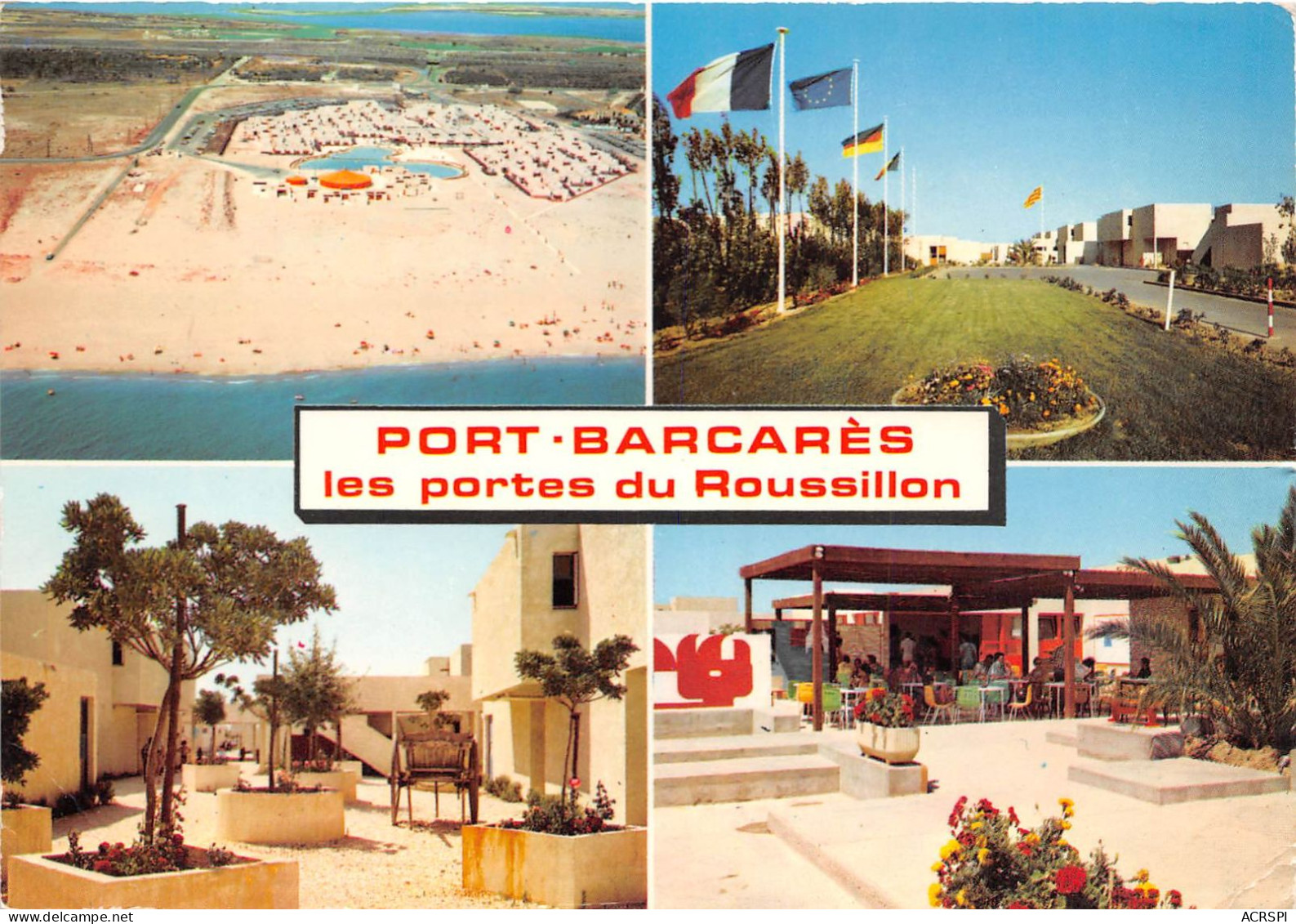 PORT BARCARES Vue Aerienne 13(scan Recto-verso) MA2021 - Port Barcares