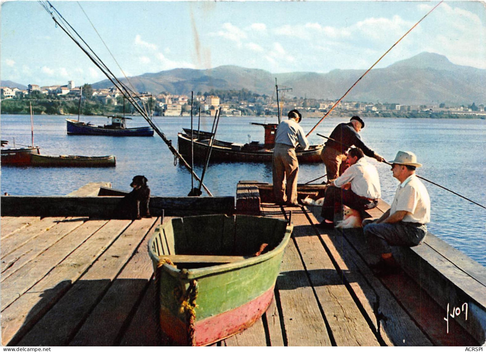 HENDAYE Ville Vue Du Port 12(scan Recto-verso) MA2020 - Hendaye