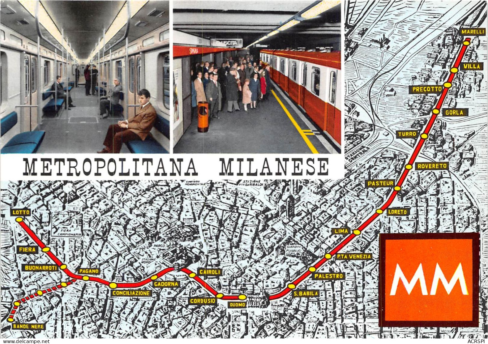 ITALIE Metropolitanan MILANESE 27(scan Recto-verso) MA2019 - Milano (Milan)