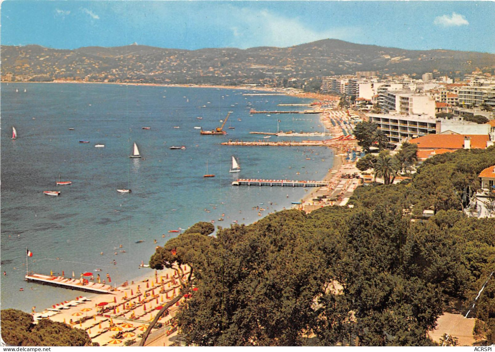 JUAN LES PINS Vue Generale 1(scan Recto-verso) MA2018 - Juan-les-Pins