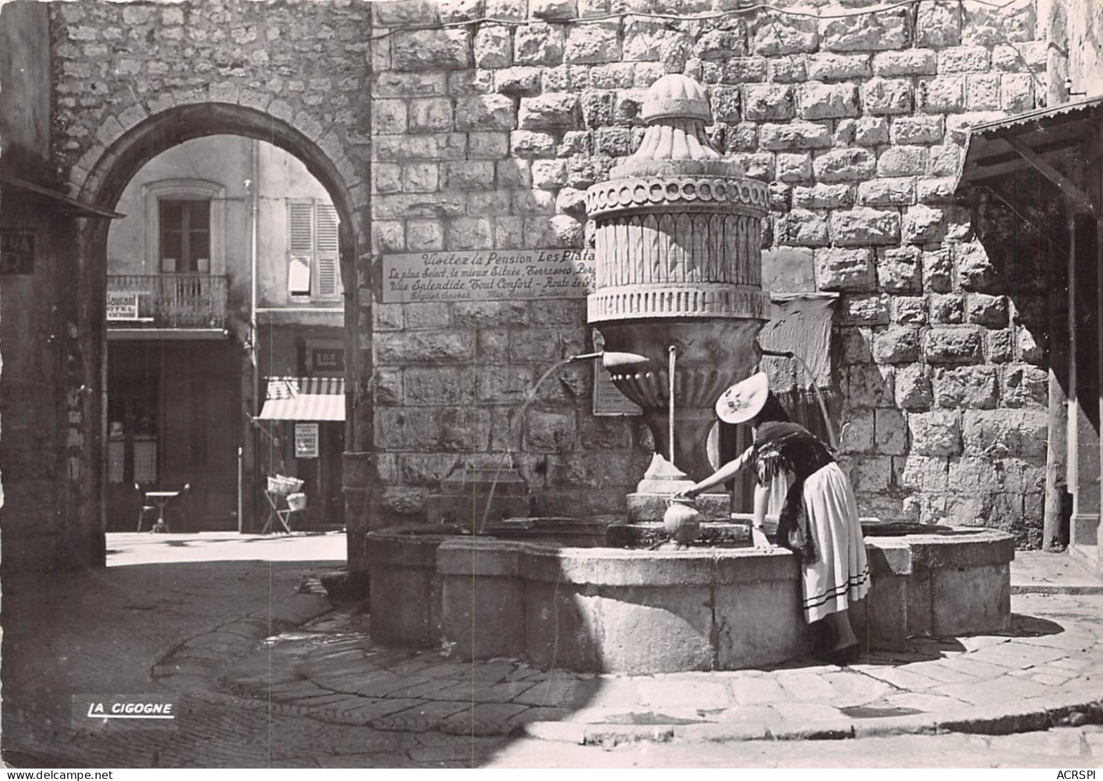 VENCE Fontaine Et Porte Du Peyra 10(scan Recto-verso) MA2018 - Vence