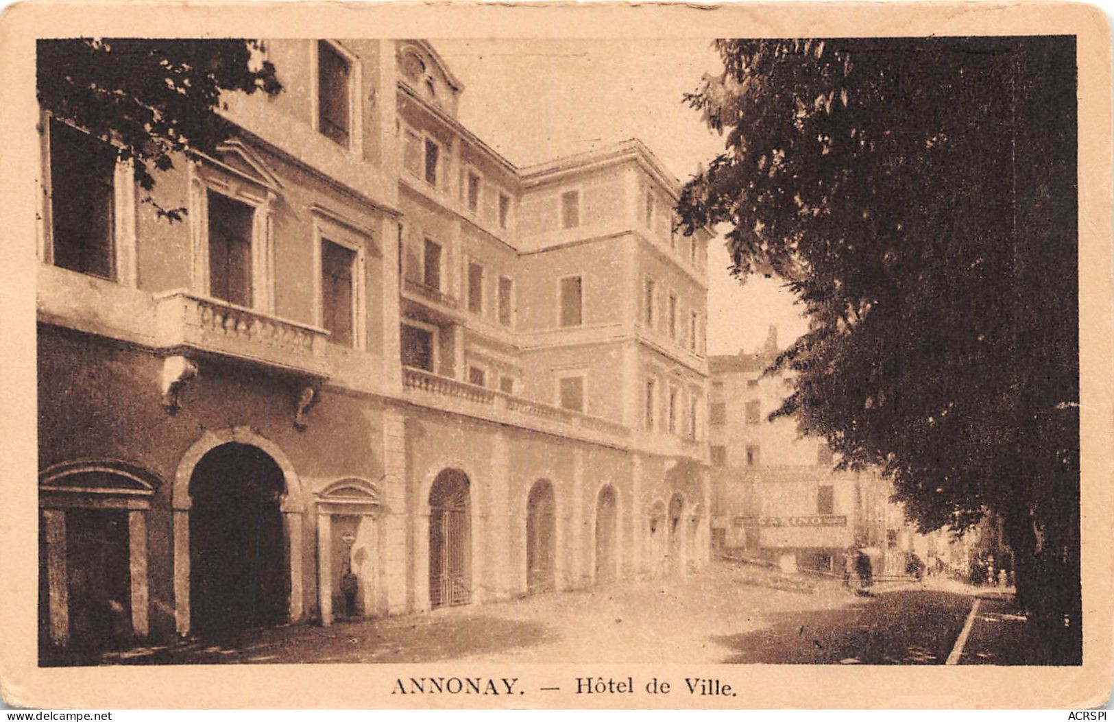 ANNONAY Hotel De Ville 12(scan Recto-verso) MA2015 - Annonay