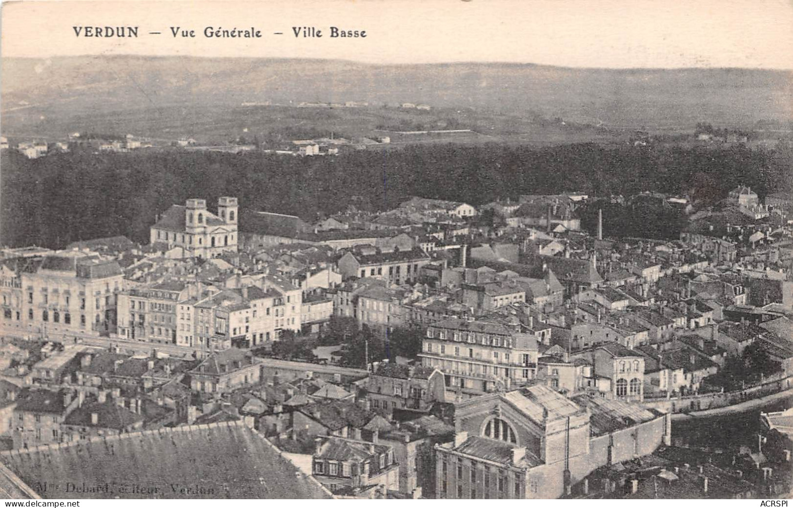 VERDUN  Vue Generale Ville Basse 11(scan Recto-verso) MA2013 - Verdun