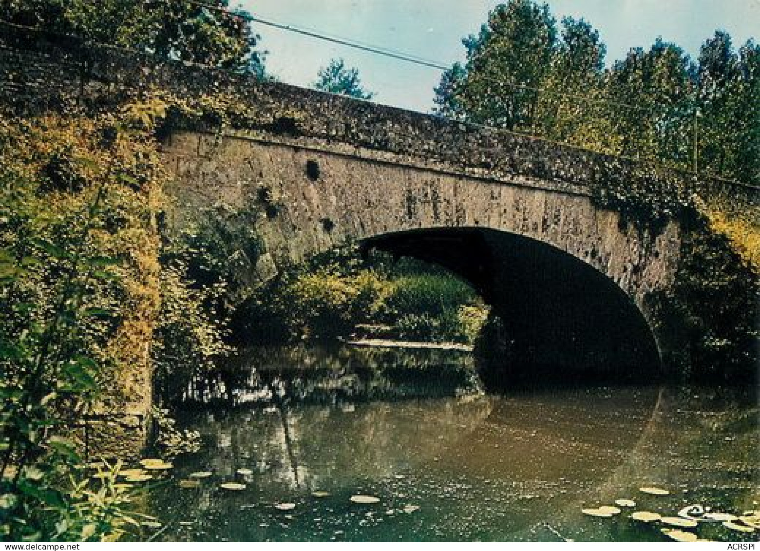 THOUARCE  Le Pont Sur La Riviere Le LAYON  17  (scan Recto-verso)MA2034Ter - Thouarce