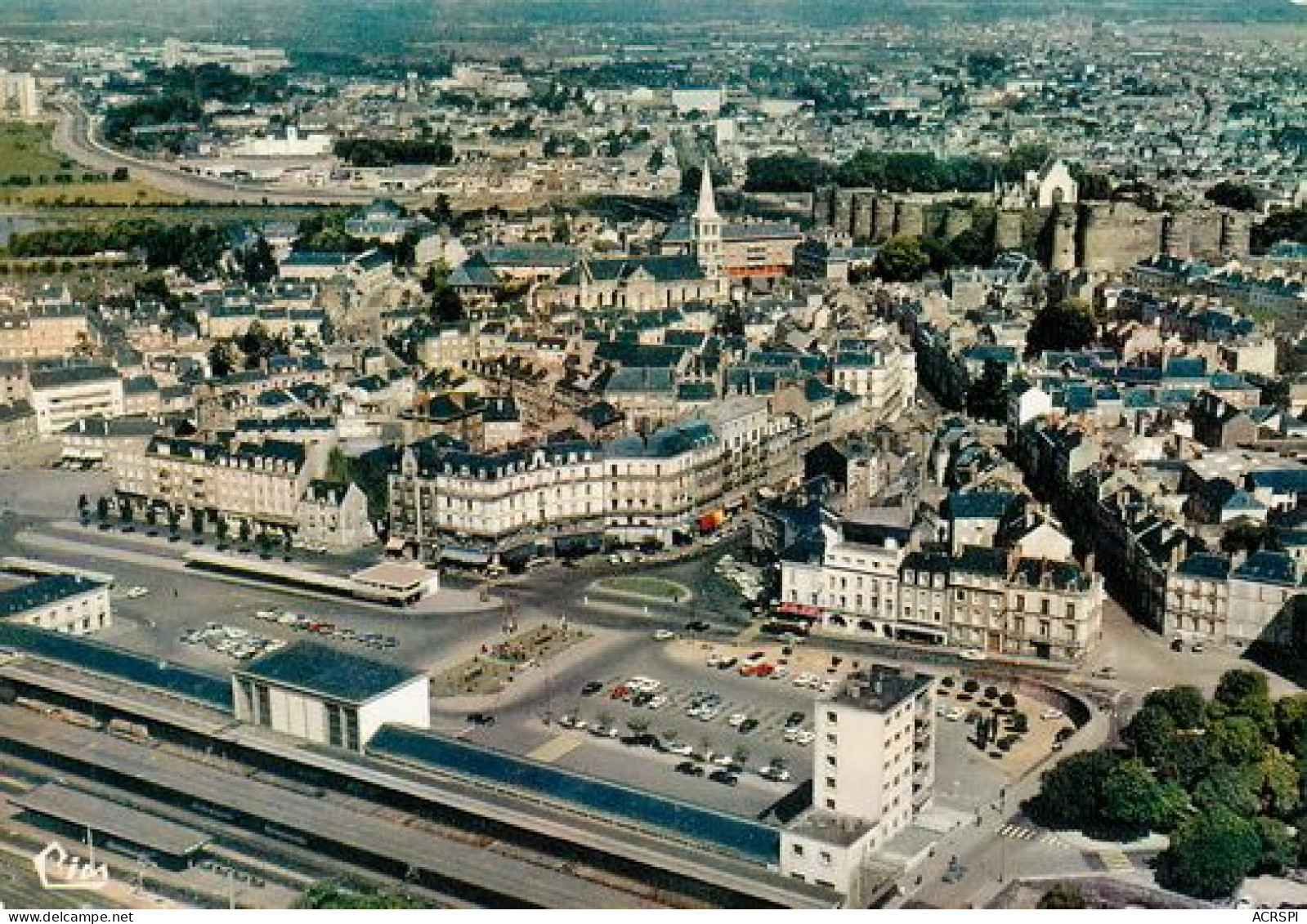 ANGERS La Gare  11  (scan Recto-verso)MA2034Ter - Angers