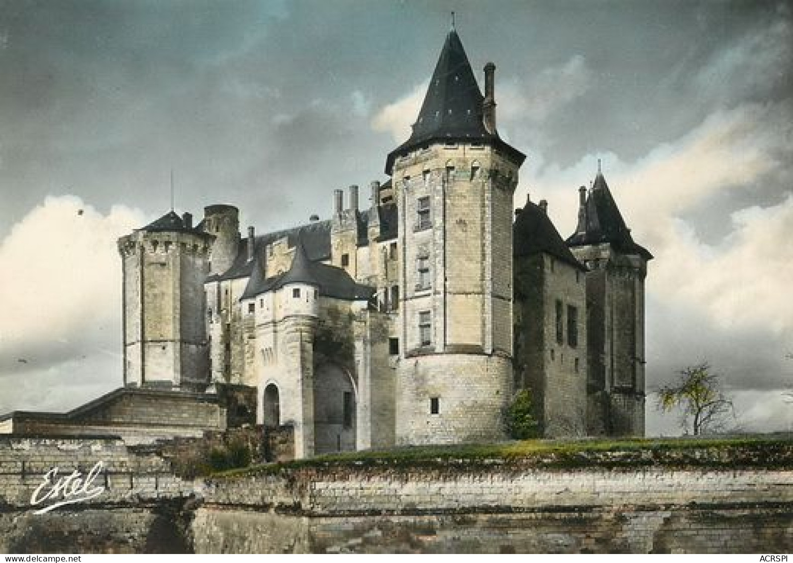SAUMUR Le Chateau Facade Sud   2   (scan Recto-verso)MA2034Bis - Saumur