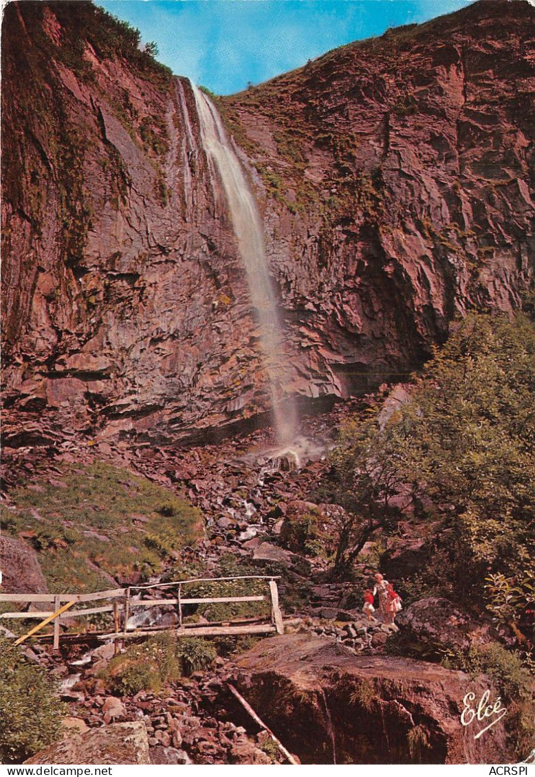 LE MONT DORE La Grande Cascade Descendant Des Plateaux De Durbize 17(scan Recto-verso) MA2034 - Le Mont Dore