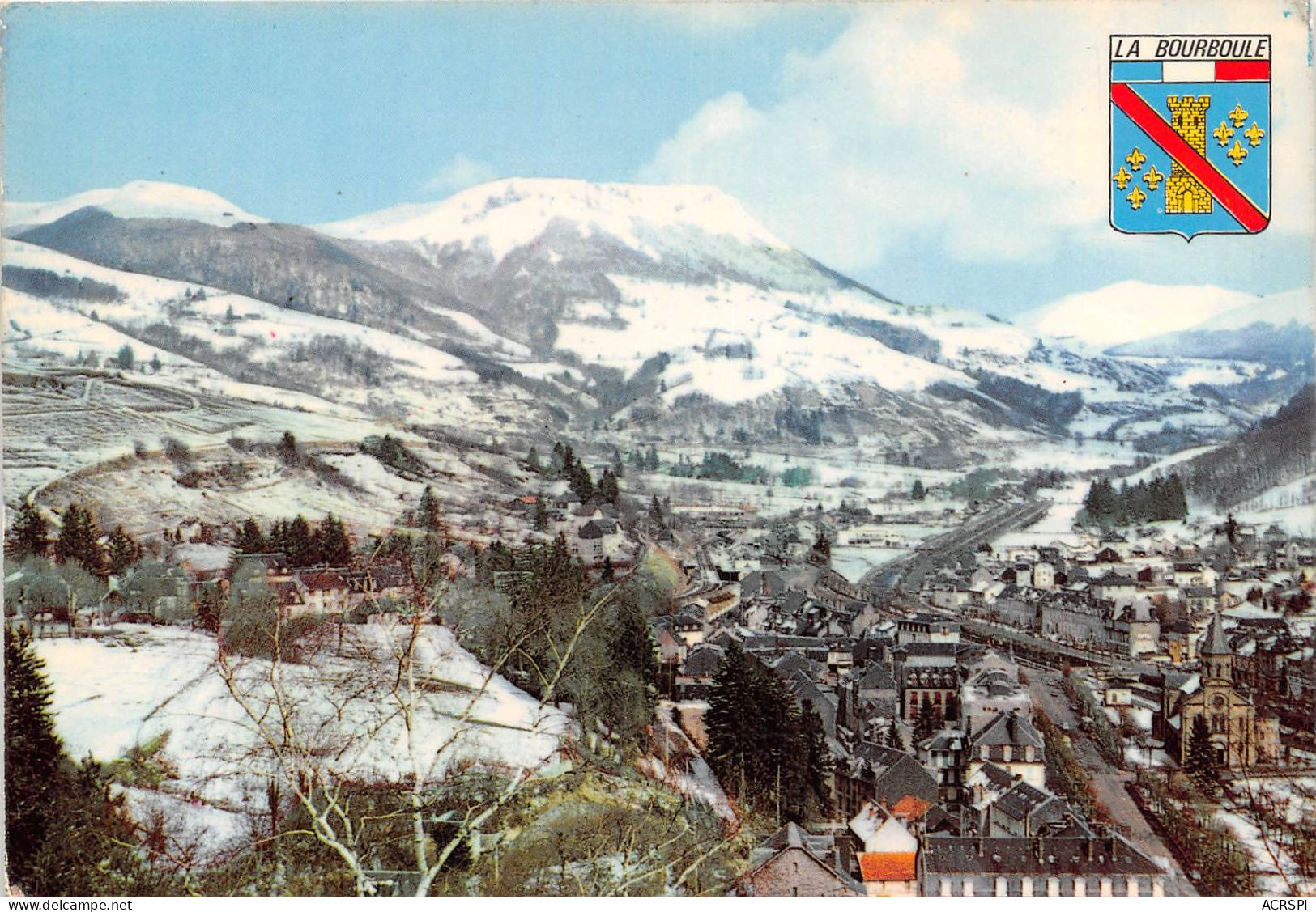 LA BOURBOULE La Vallee Vue Depuis La Roche Aux Fees 15(scan Recto-verso) MA2034 - La Bourboule